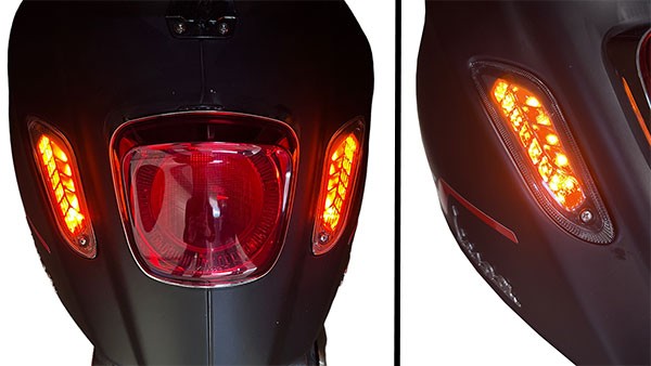 knipperlichtset DMP led (i-get 37049) achter licht smoke primavera, sprint=op=op