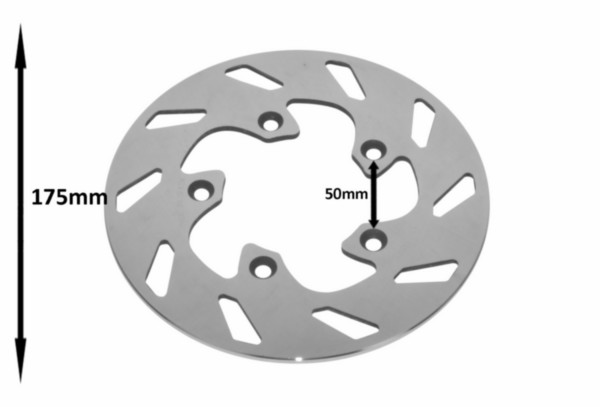 remschijf achter 175mm formula, italjet