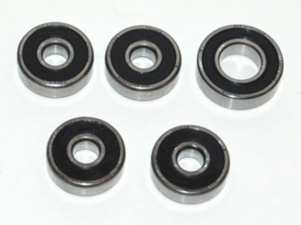 wiellagerset bac sterwiel voor+achter 5pcs kreidler