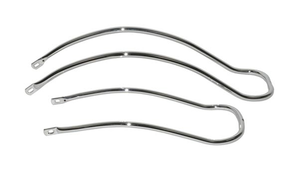 sierbeugelset voor+achterspatbord 1965-1967 (made in EU) chroom kreidler