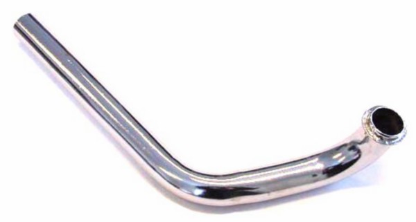 uitlaatbocht (made in EU) 28mm chroom kreidler nt
