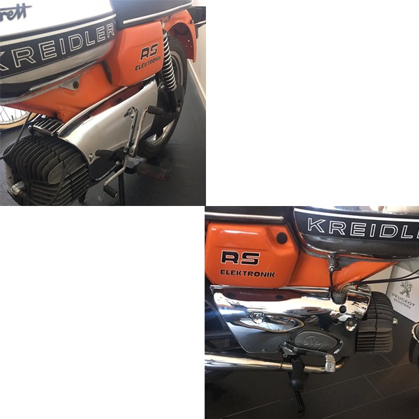 zijschermset super 15.64.04+15.64.03 chroom kreidler 5v