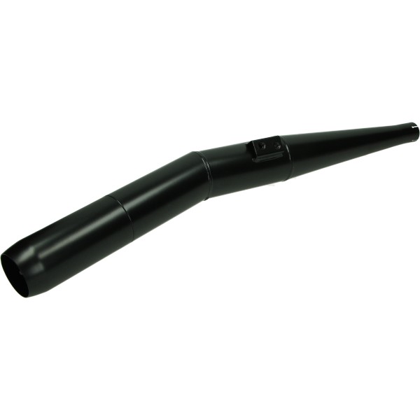 uitlaat (made in EU) mustang knik model Bos 32mm zwart kreidler