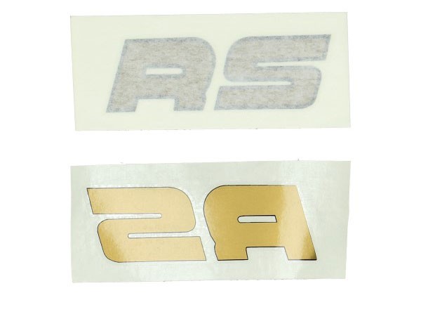 sticker goud kreidler rs