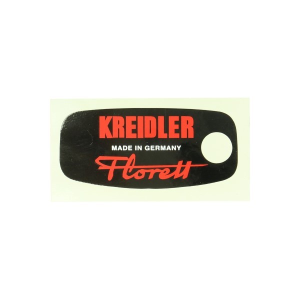 sticker gereedschapkast zwart/rood kreidler
