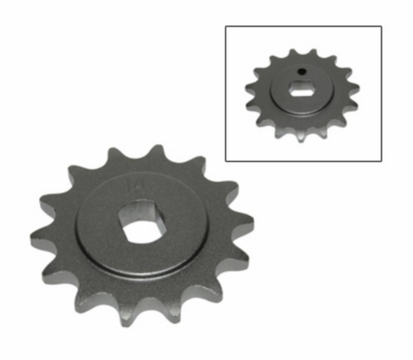 voorkettingwiel DMP 14t 1/4 kreidler 5v
