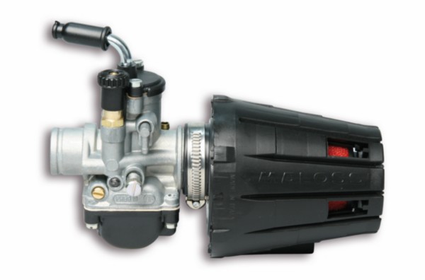 carburateurset malossi mhr + luchtfilter phbg bs 19mm minarelli hor 1611021