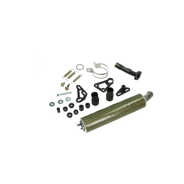 uitlaat yasuni mod R2 kevlar rieju, rs50, tzr tub914ck