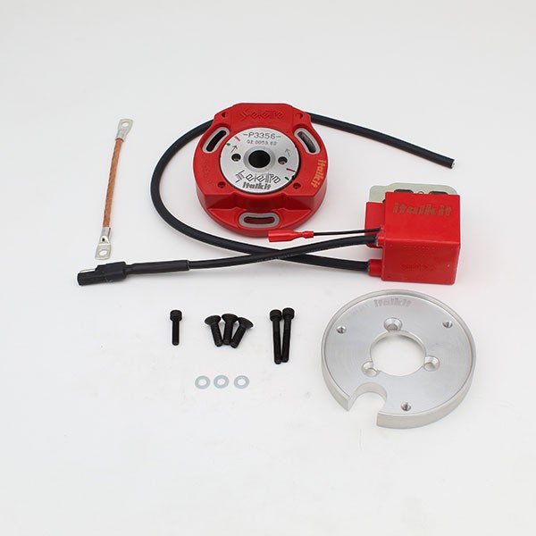 ontsteking Italkit electrisch + binnenrotor Selettra type 122 rotax rs125 ee.001.25.1