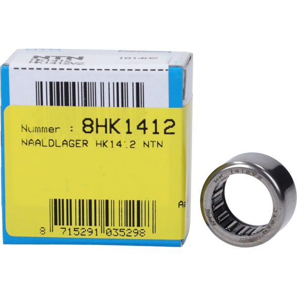 naaldlager ntn versnellingsbak HK1412 14x20x12mm minarelli am6