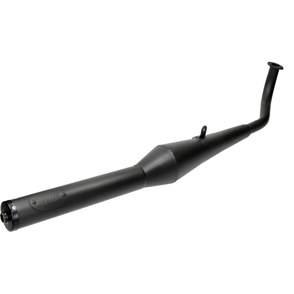 uitlaat bullet race Evo-1 tomos 4p 28mm zwart Tomos A3
