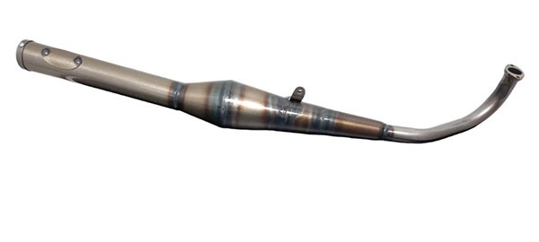 uitlaat bullet race Evo-1 tomos 4p 28mm blank Tomos A3