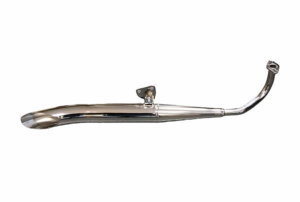 uitlaat side pipe (made in EU) 50cc snel 22mm chroom tomos