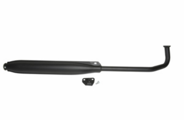uitlaat tecno origineel model speedy euro-2 (made in EU) 26mm zwart flexer