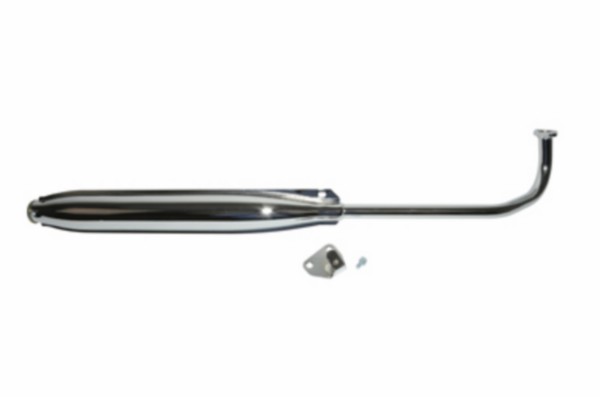 uitlaat tecno mod. std snel euro-2 (made in EU) 22mm chroom a35