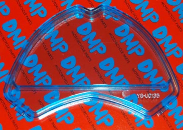 tellerglas DMP blauw ludix