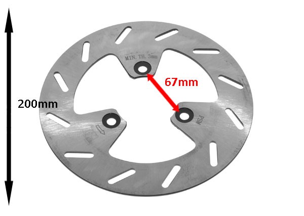 remschijf Peugeot origineel voor 200mm django, viva va2008, viva va2008 4t 772101