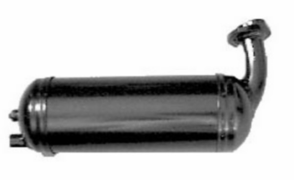 uitlaat mod. std snel mod. flens (made in EU) zwart 103