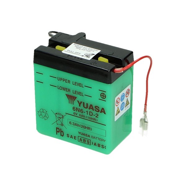 accu yuasa 6n6-1d-2 6v 6amp ar