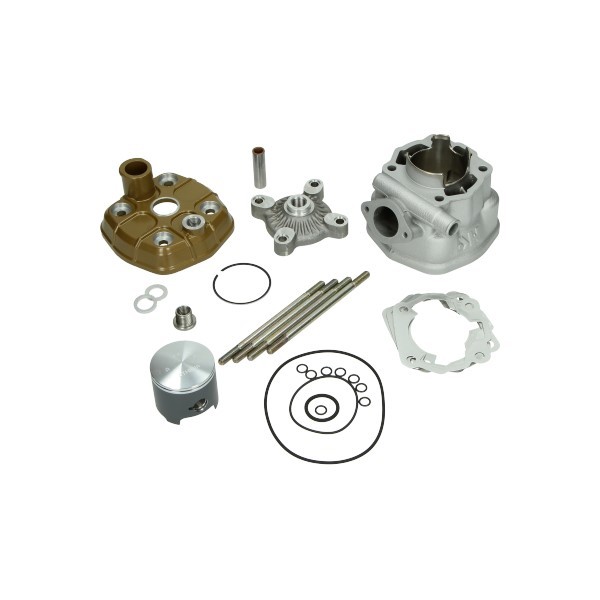 cilinder met kop metrakit pro-4 tot 2006 pro race 50mm derbi, gilera RCR, gpr2004, senda, zulu p805d1656