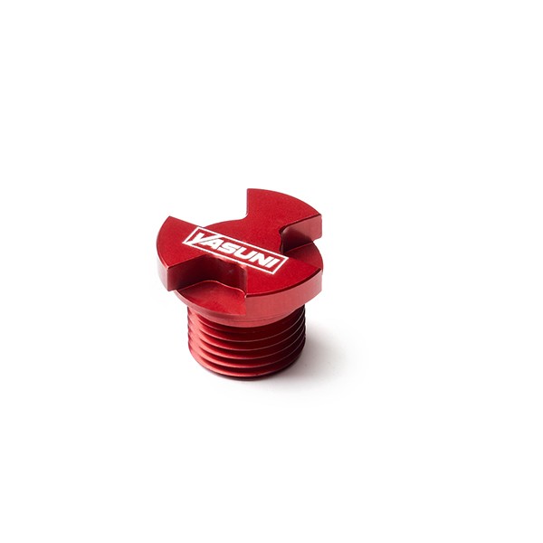 olievulplug yasuni bout aluminium cnc pro race m16x1.5 rood derbi