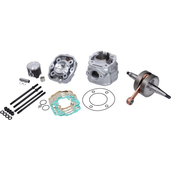 cilinder met kop Italkit + krukas euro-3/4/5 47.6mm gpr, senda, derbi k.12.770.g