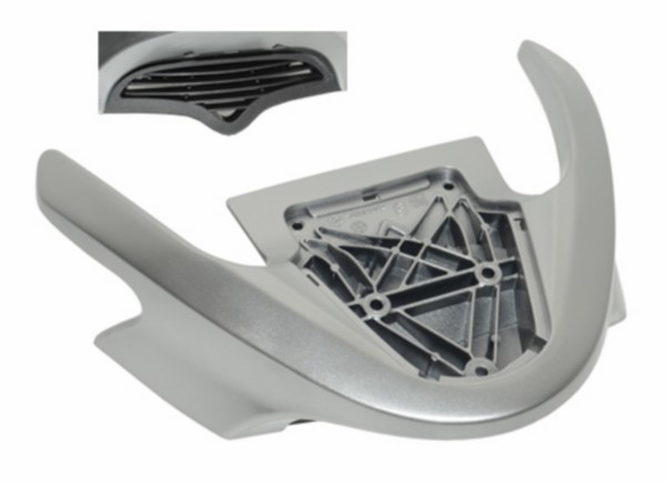 achterspoiler Piaggio origineel zilver runner pro 6208840095