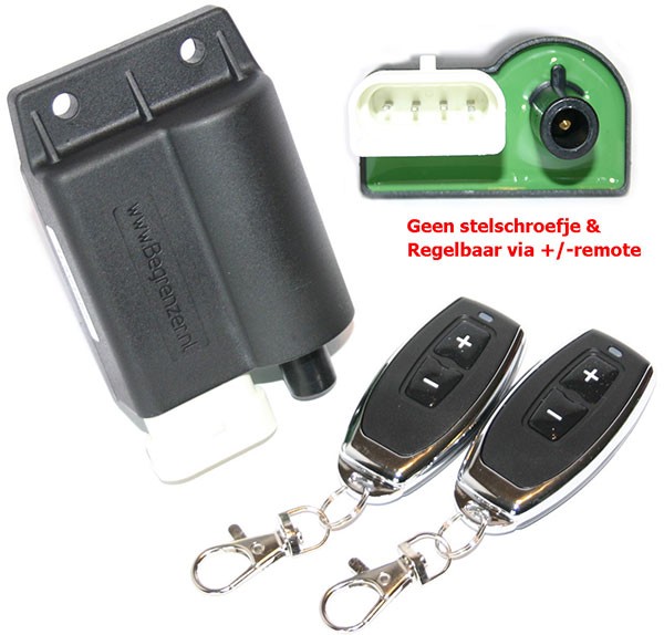 toerenbegrenzer euro-b regelbaar cdi/bobine 25/45km remote sco piaggio 4t-2v