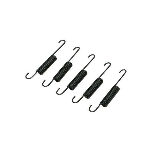 onderstandaardveer zwart glans 5pcs puch maxi
