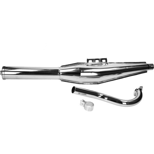 uitlaat jamarcol cross (made in EU) (expansie) chroom puch maxi
