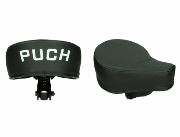 zadel (made in EU) met logo origineel model puch maxi