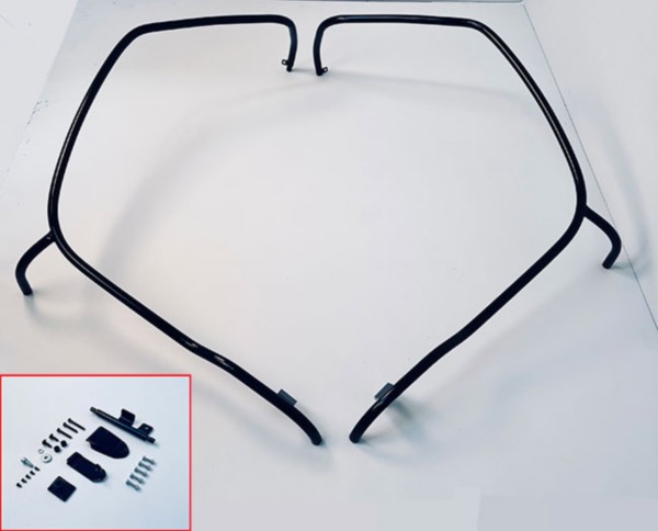 sierbeugelset Regia voorzijde (made in EU) First Class zwart hoogglans primavera, sprint
