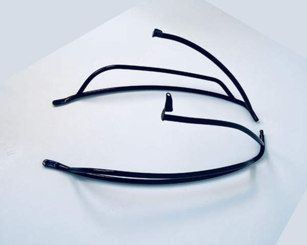sierbeugelset Regia achter (made in EU) First Class zwart hoogglans elettrica, primavera, sprint