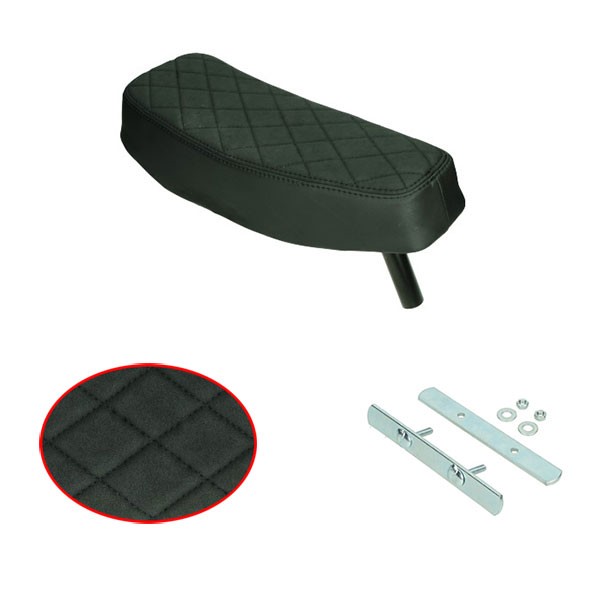 buddyseat (made in EU) model diamant zwart puch maxi