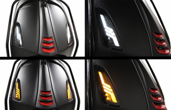 knipperlichtset DMP led matrix Evo-2 weglopend voor smoke primavera, sprint