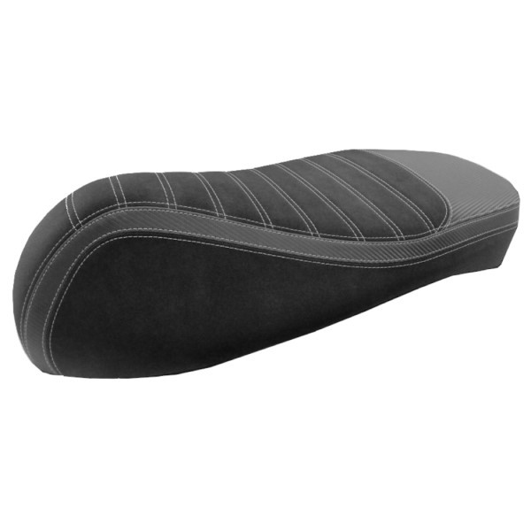buddydek Regia alcantara streep Sport (made in EU) Vespa zwart/grijs