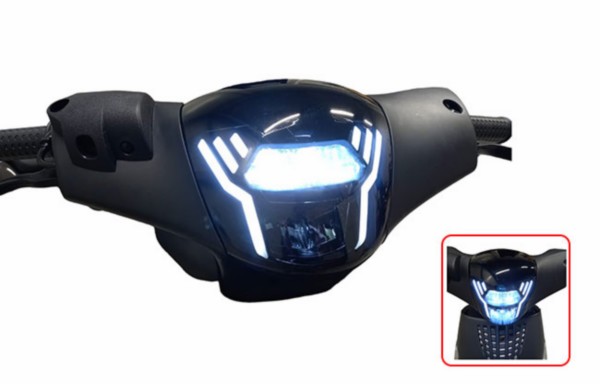 koplampunit DMP led sport-1 (zie info) smoke zip2000