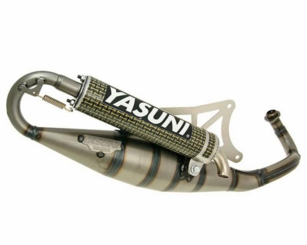 uitlaat yasuni yasuni-R carbon/kevlar sco piaggio 2t tub420ck