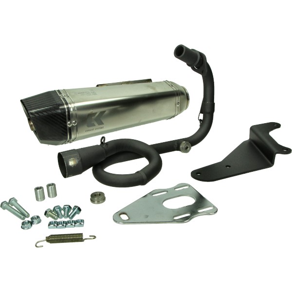 uitlaat Turbokit euro-4 '19-'20 GP PRO alu/carbon primavera 4t, sprint 4t-3v m4t185-gpp