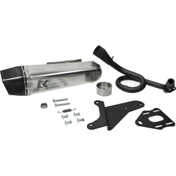 uitlaat Turbokit euro-5 GP PRO iGet 50cc alu/carbon piaggio, primavera, sprint, vespa