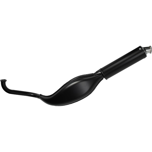 uitlaat tecno hoog vis zwart puch maxi