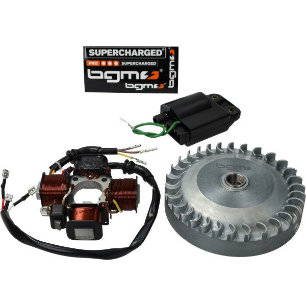 ontsteking+vliegwiel BGM electrisch set 1315 gr. ciao, citta, si bgm666ci2t