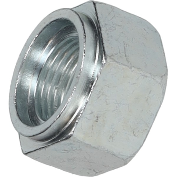 moer achterwielas met kraag voor (31062) 12mm puch maxi