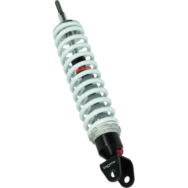 schokbreker BGM 285mm wit/zwart et2-et4, nrg, runner, runner 125cc, runner 180cc 2t bgm7712