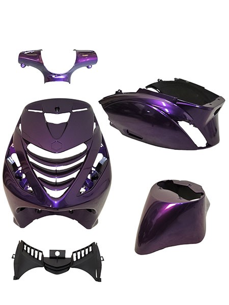 plaatwerkset DMP model SP EVO-1 Ultra Violet Paars paars 5-delig zip2000