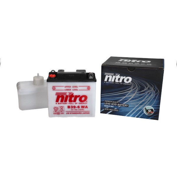 accu nitro 6n7-1 B39-6 WA 6v bravo, monza, ms50