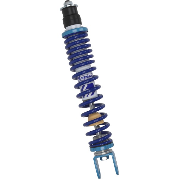 schokbreker sebac achter hydraulisch blauw/wit runner, runner dd, nrg mc2