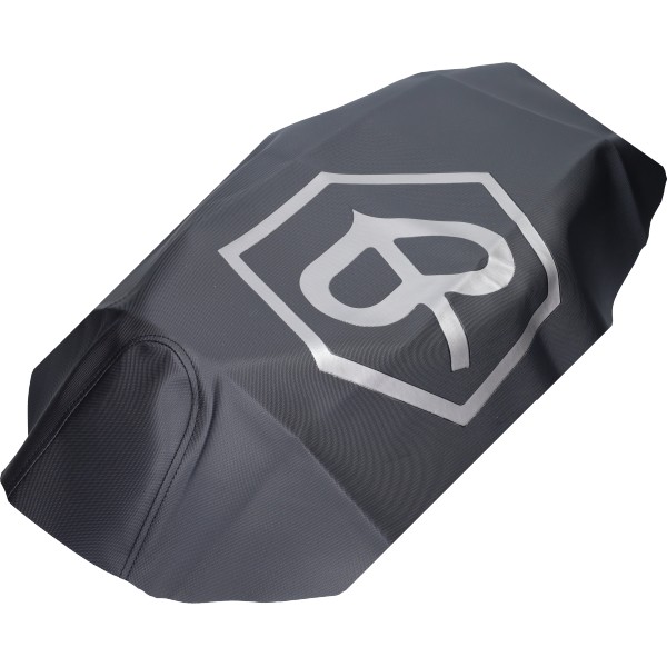 buddydek + logo (made in EU) zwart/grijs mat zip, zip2000sp, piaggio