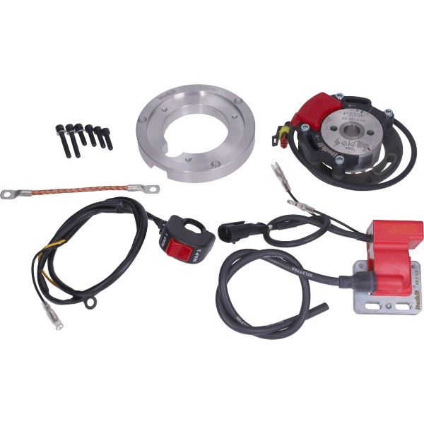 ontsteking Italkit electrisch + binnenrotor Selettra variabel / 115mm runner 180cc 2t ev2.01.33.1
