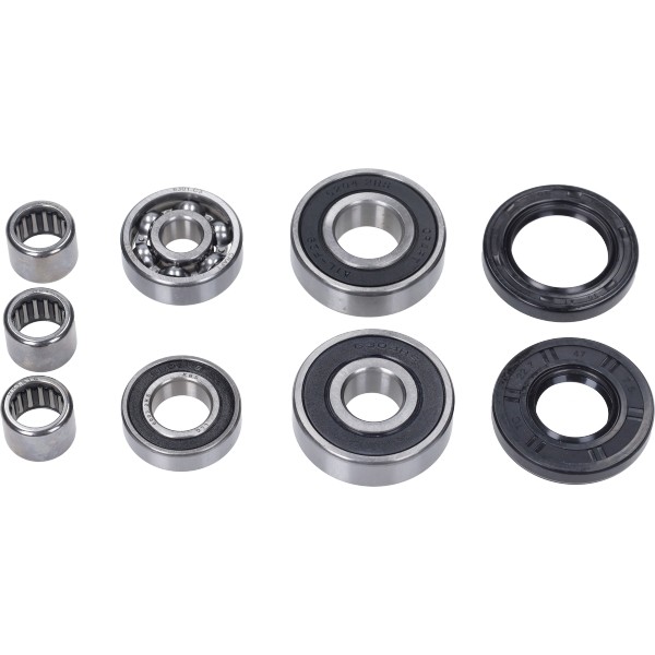 lager+keerringset transmissie M02, M12 9-delig skipper 125cc, skipper 150cc, typhoon 125cc 42788